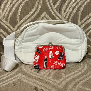 Belt Bag & Coin Purse Bundle! Dove Body Care/Coca Cola